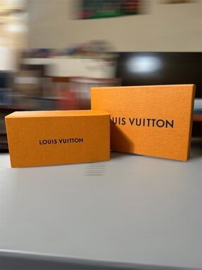 Louis Vuitton Orange Branded Gift Boxes